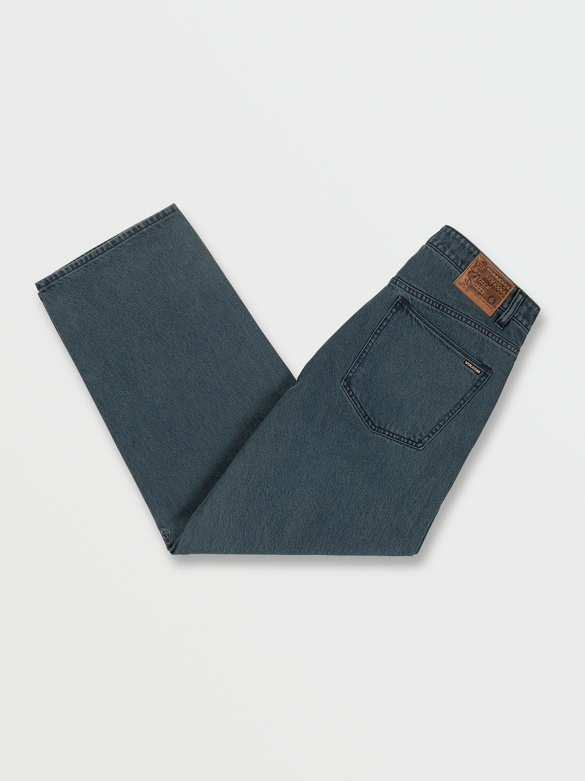 Billow Loose Fit Jeans - Black - Marina Blue (A1932205_MRB) [02]