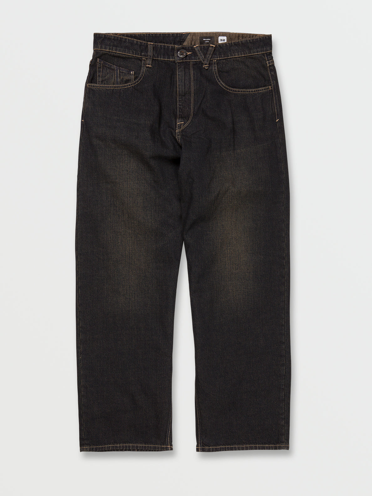 Billow Loose Fit Jeans - Sulfur Black (A1932205_SLF) [F]