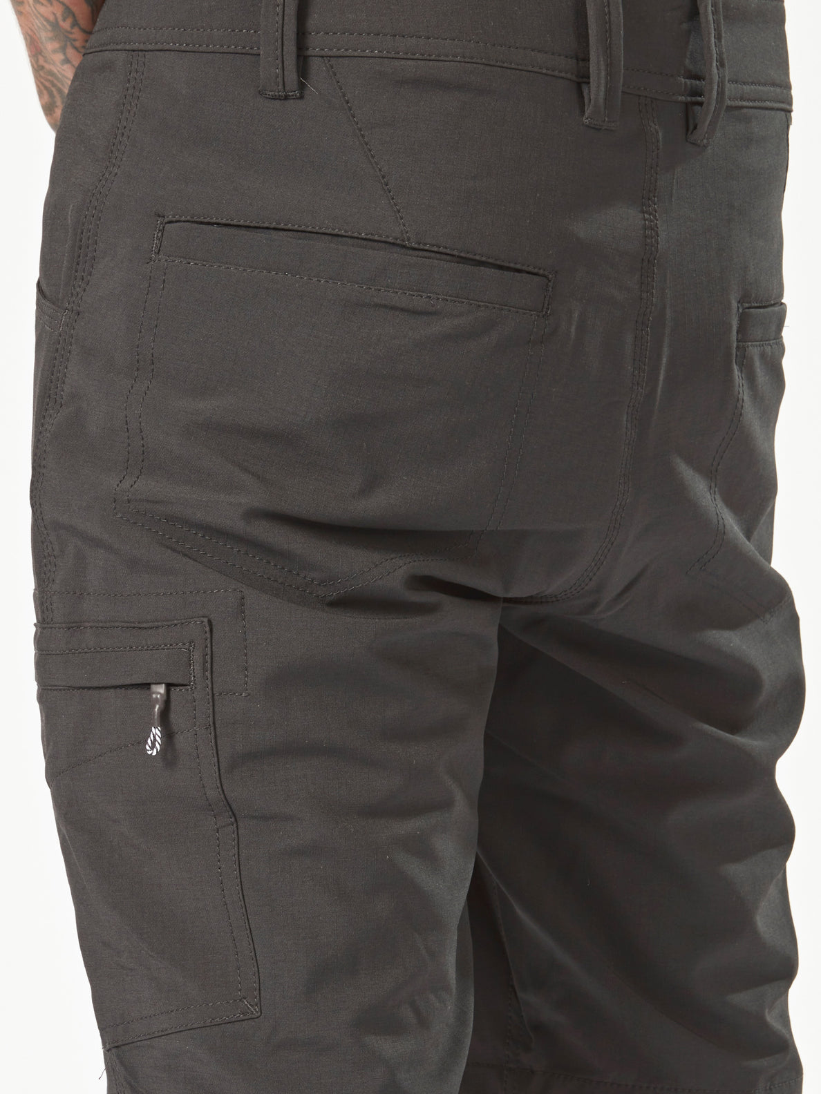 Volcom Workwear Slab Hybrid Shorts - Black (A3202000_BLK) [4]