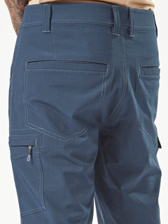 Volcom Workwear Slab Hybrid Shorts - Navy (A3202000_NVY) [4]