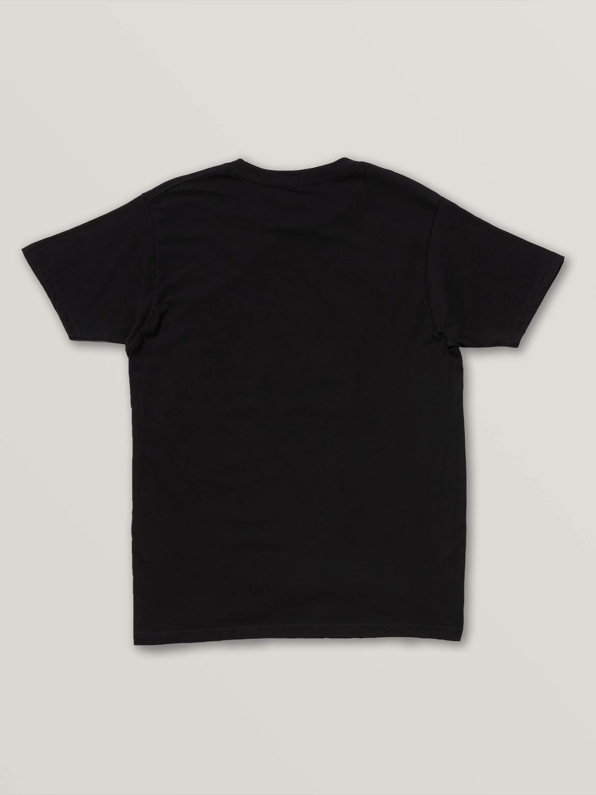Stoned Short Sleeve Tee In Black, Back View