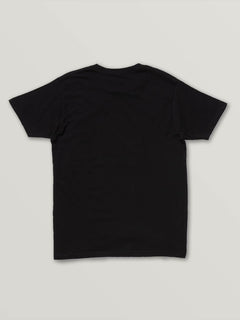 Stoned Short Sleeve Tee In Black, Back View