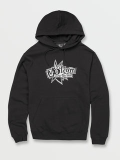 Volcom Entertainment Pullover Hoodie - Black (A4112302_BLK) [F]