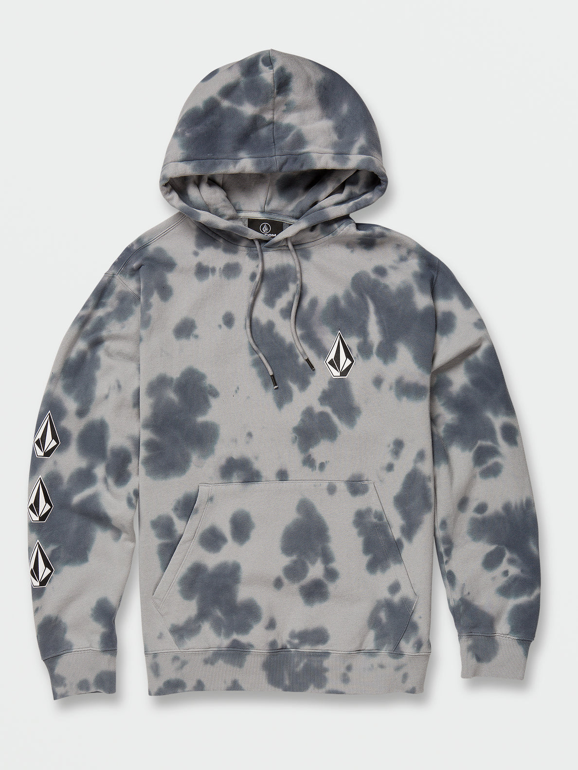 Iconic Stone Plus Pullover Hoodie - Slate Blue (A4132218_SLB) [F]
