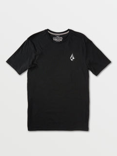 Iconic Stone Short Sleeve Tee - Black (A5032100_BLK) [F]