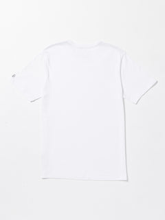 Solid Short Sleeve Tee - White (A5032311_WHT) [B]