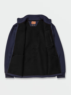 Volcom Workwear Bonded Fleece Hoodie - Navy (A5802201_NVY) [1]