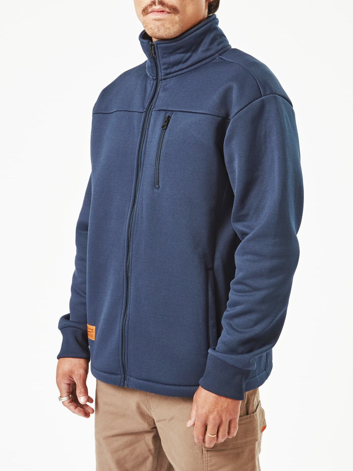 Volcom Workwear Bonded Zip Fleece - Navy
