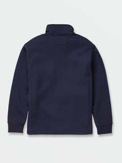 Volcom Workwear Bonded Fleece Hoodie - Navy (A5802201_NVY) [B]