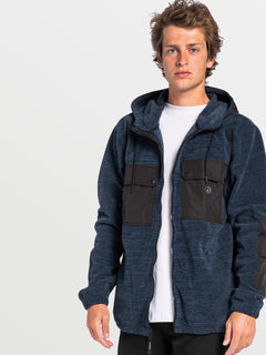 Yzzolater Lined Zip Hoodie - Navy (A5832100_NVY) [5]