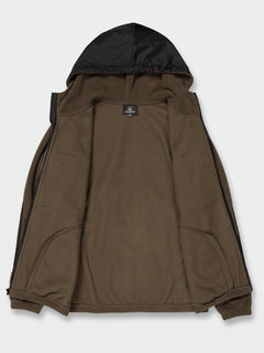 Yzzolater Lined Zip Hoodie - Dark Olive (A5842200_DKO) [2]