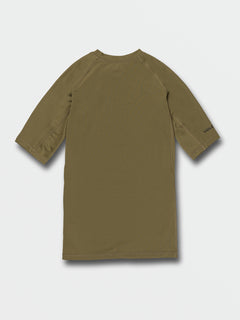 Lido Solid Short Sleeve Shirt - Military (A9112302_MIL) [B]