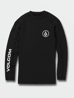 Lido Solid Long Sleeve Shirt - Black (A9312302_BLK) [F]