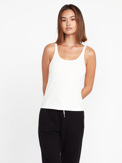 Lived in Lounge Rib Tank - Star White (B0122301_SWH) [F]