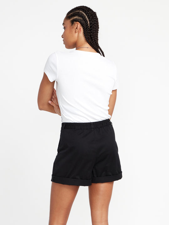 Frochickie Trouser Shorts - Black (B0912300_BLK) [B]