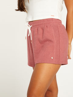 Lived in Lounge Fleece Shorts - Rosewood (B0912307_ROS) [2]