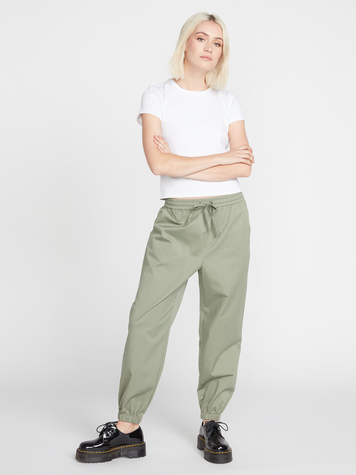 Frochickie Jogger Pants - Light Army (B1232204_LAR) [1]