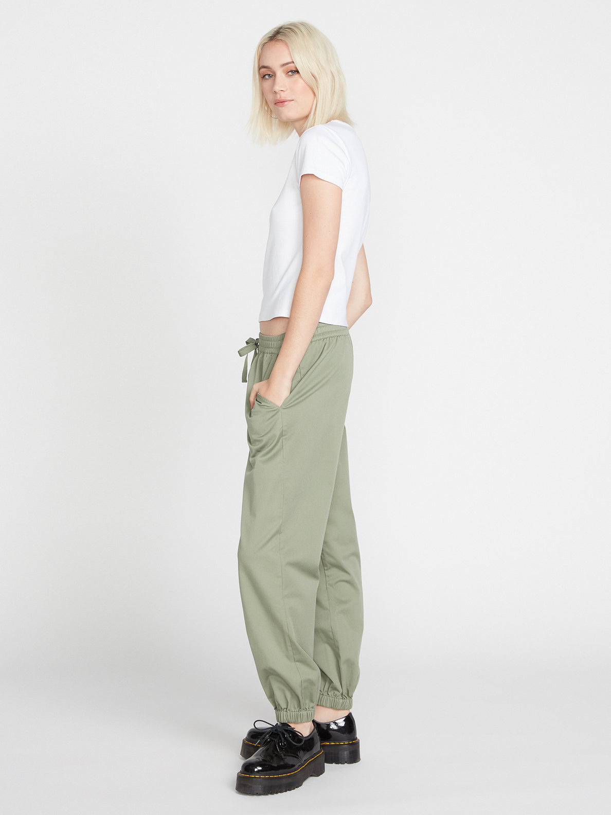 Frochickie Jogger Pants - Light Army (B1232204_LAR) [2]