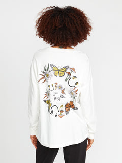 Werking Doubles Long Sleeve Tee - Star White (B3632202_SWH) [B]