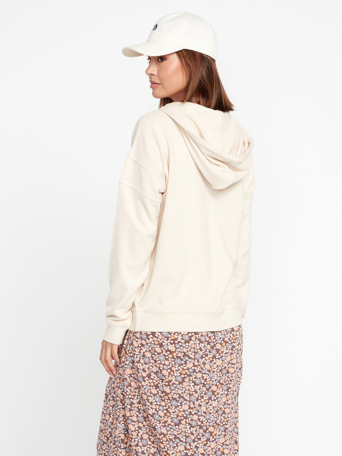 Lived in Lounge Zip Jacket - Cream (B4812300_CRM) [B]
