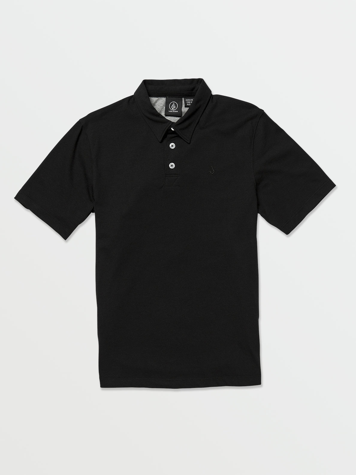 Big Boys Wowzer Polo Short Sleeve Shirt - Black (C0112303_BLK) [F]