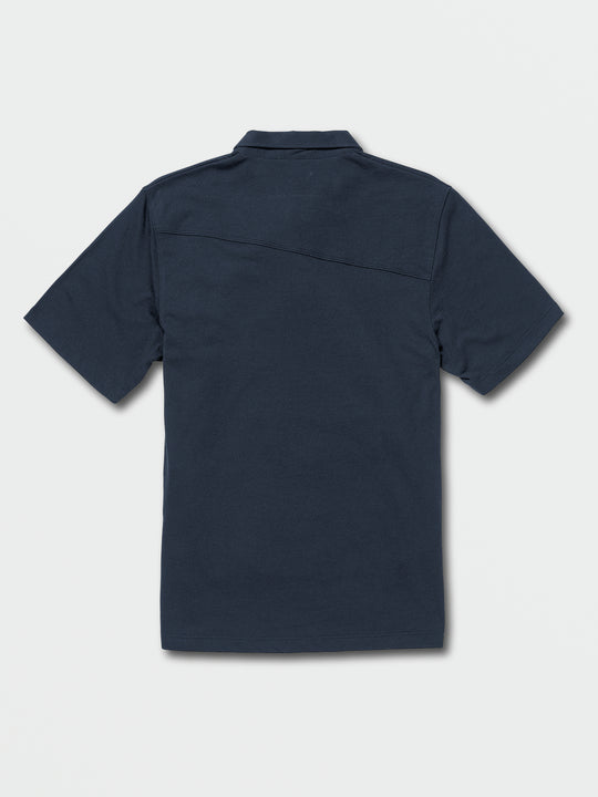 Big Boys Wowzer Polo Short Sleeve Shirt - Navy (C0112303_NVY) [B]