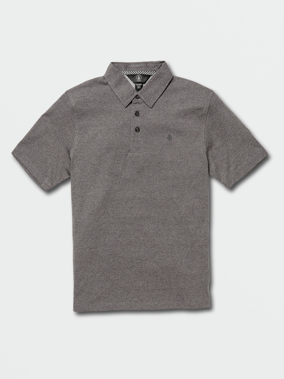 Big Boys Wowzer Polo Short Sleeve Shirt - Stealth (C0112303_STH) [F]