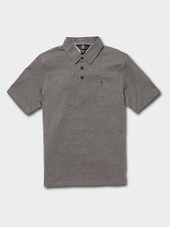 Big Boys Wowzer Polo Short Sleeve Shirt - Stealth (C0112303_STH) [F]