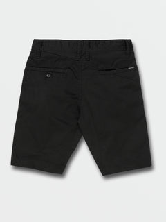 Big Boys Frickin Chino Shorts - Black (C0912331_BLK) [B]