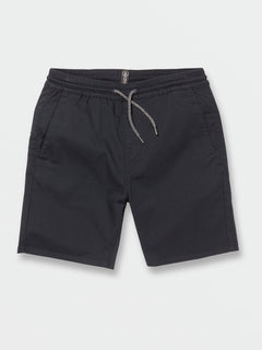 Big Boys Frickin Elastic Waist Shorts - Navy (C1012304_NVY) [F]