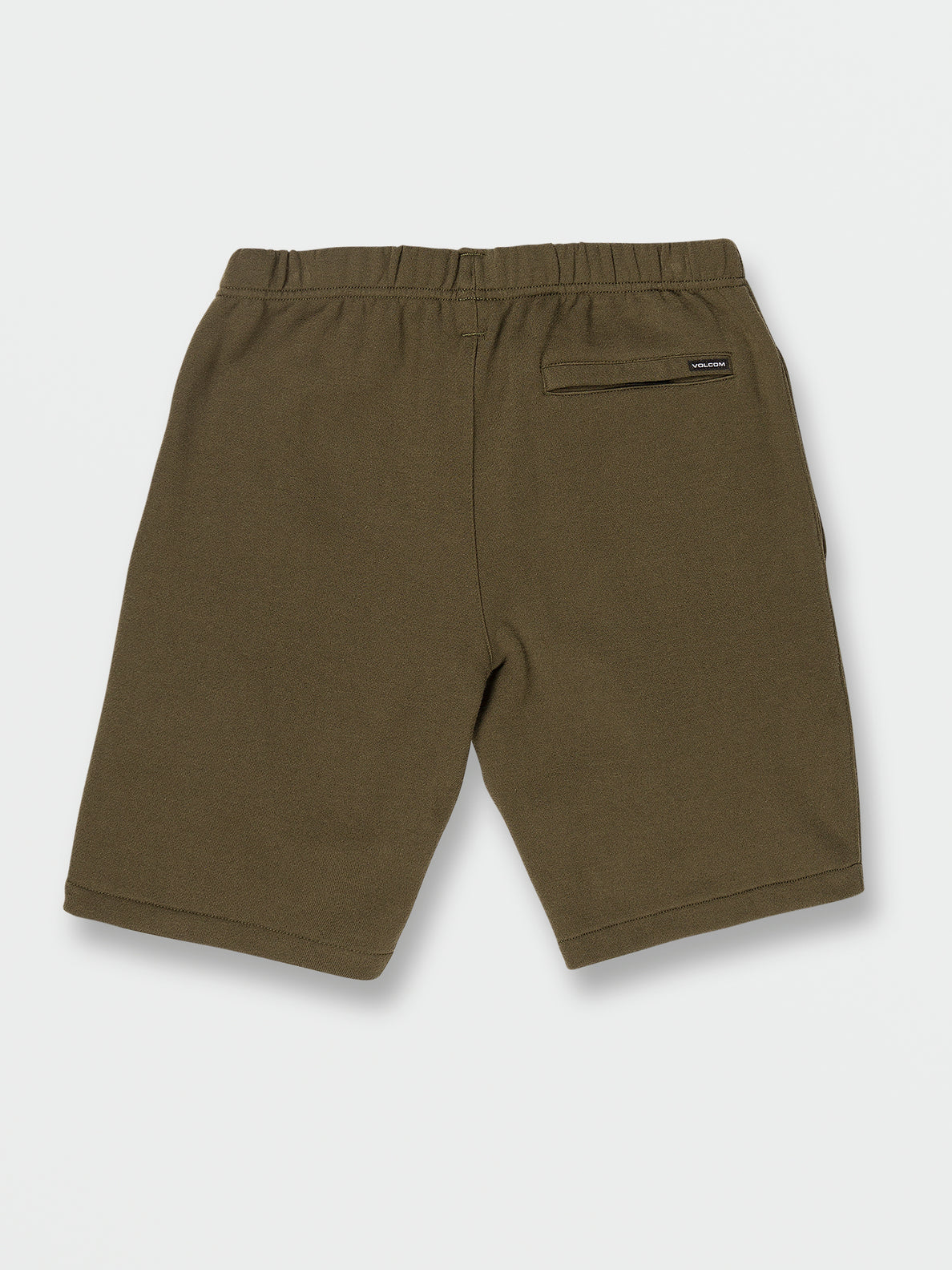 Big Boys Iconic Stone Fleece Shorts - Military (C1032202_MIL) [B]