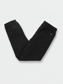 Big Boys Iconic Stone Fleece Pants - Black (C1232200_BLK) [B]