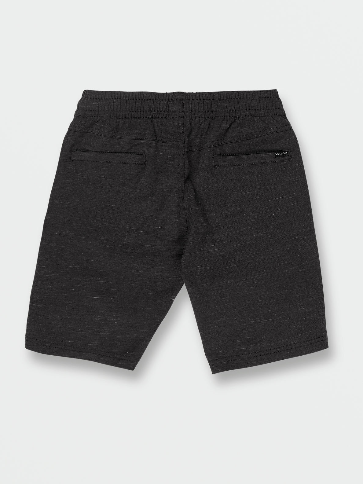 Big Boys Understoned Elastic Waist Hybrid Shorts - Black (C3212303_BLK) [B]