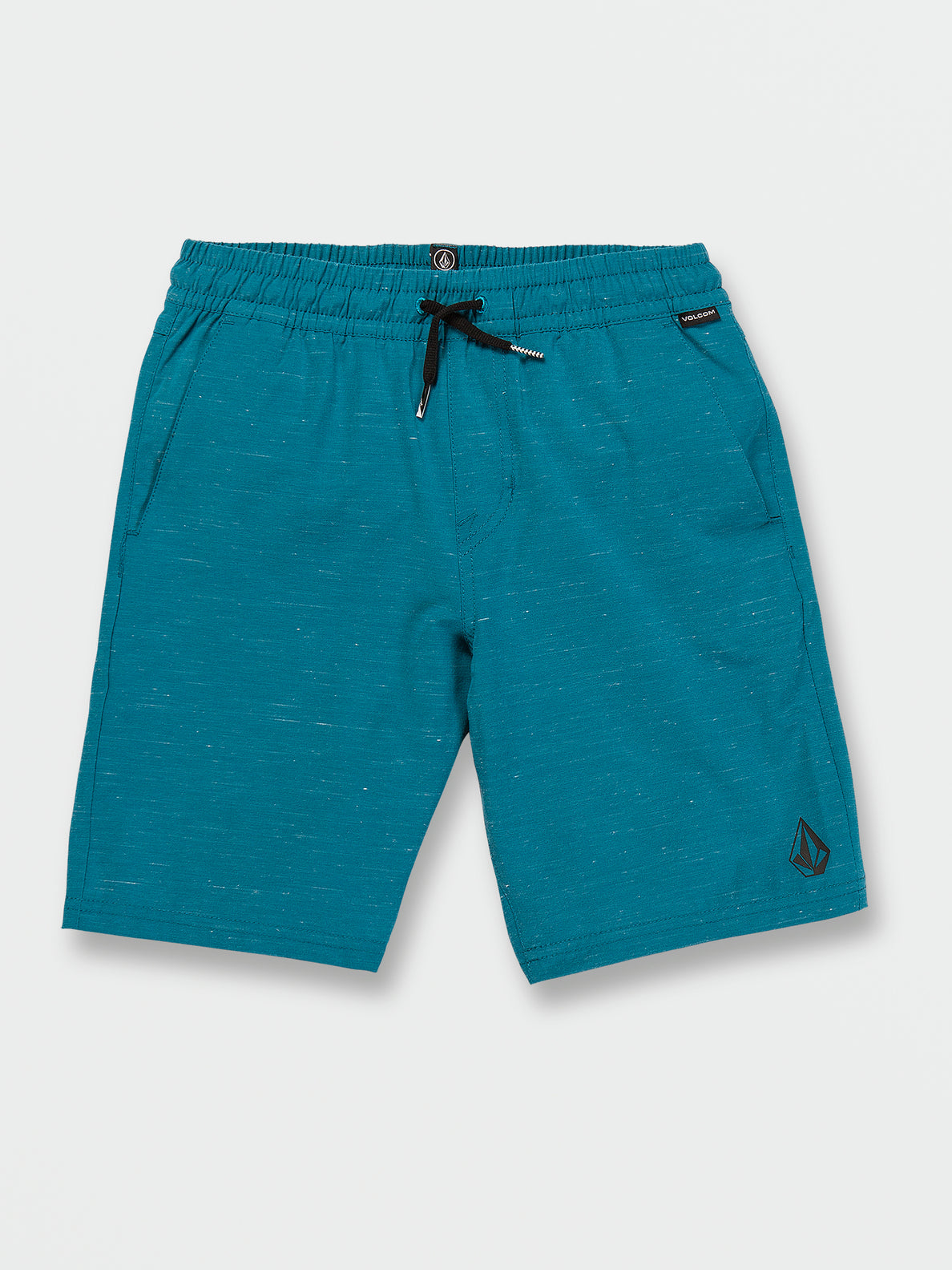 Big Boys Understoned Elastic Waist Hybrid Shorts - Ocean Teal (C3212303_OCT) [F]