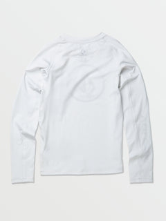Big Boys Lido Solid Long Sleeve Shirt - White (C9312302_WHT) [B]