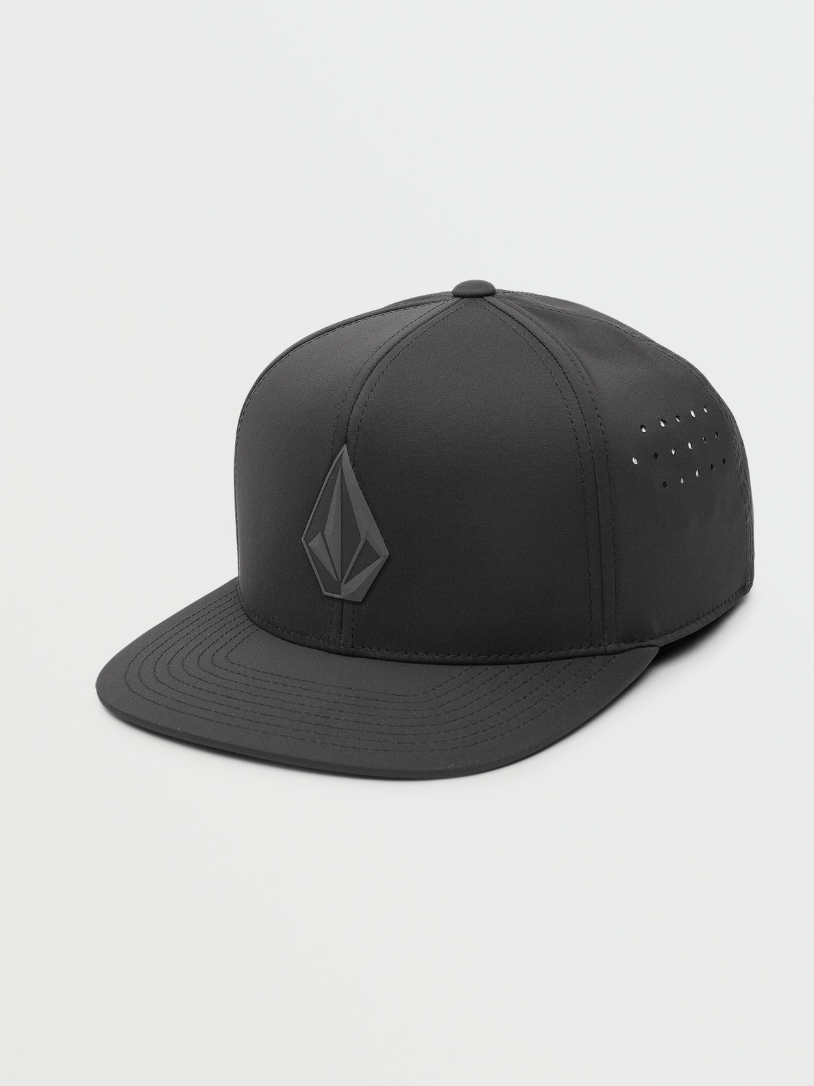 Stone Tech Snapback Hat - Black (D5512324_BLK) [F]