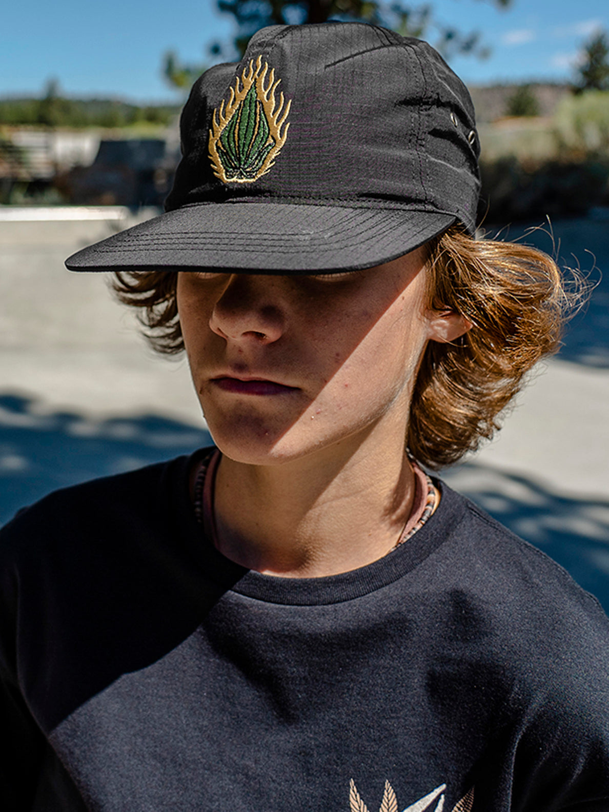 Skate Vitals Embroidered Stone Adjustable Hat - Black – Volcom Canada