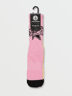Volcom Entertainment Socks - Reef Pink (D6312301_RFP) [B]