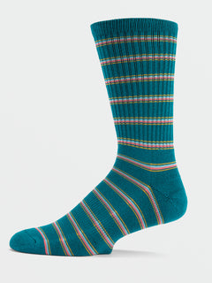 Stoney Stripes Socks - Ocean Teal (D6322301_OCT) [2]