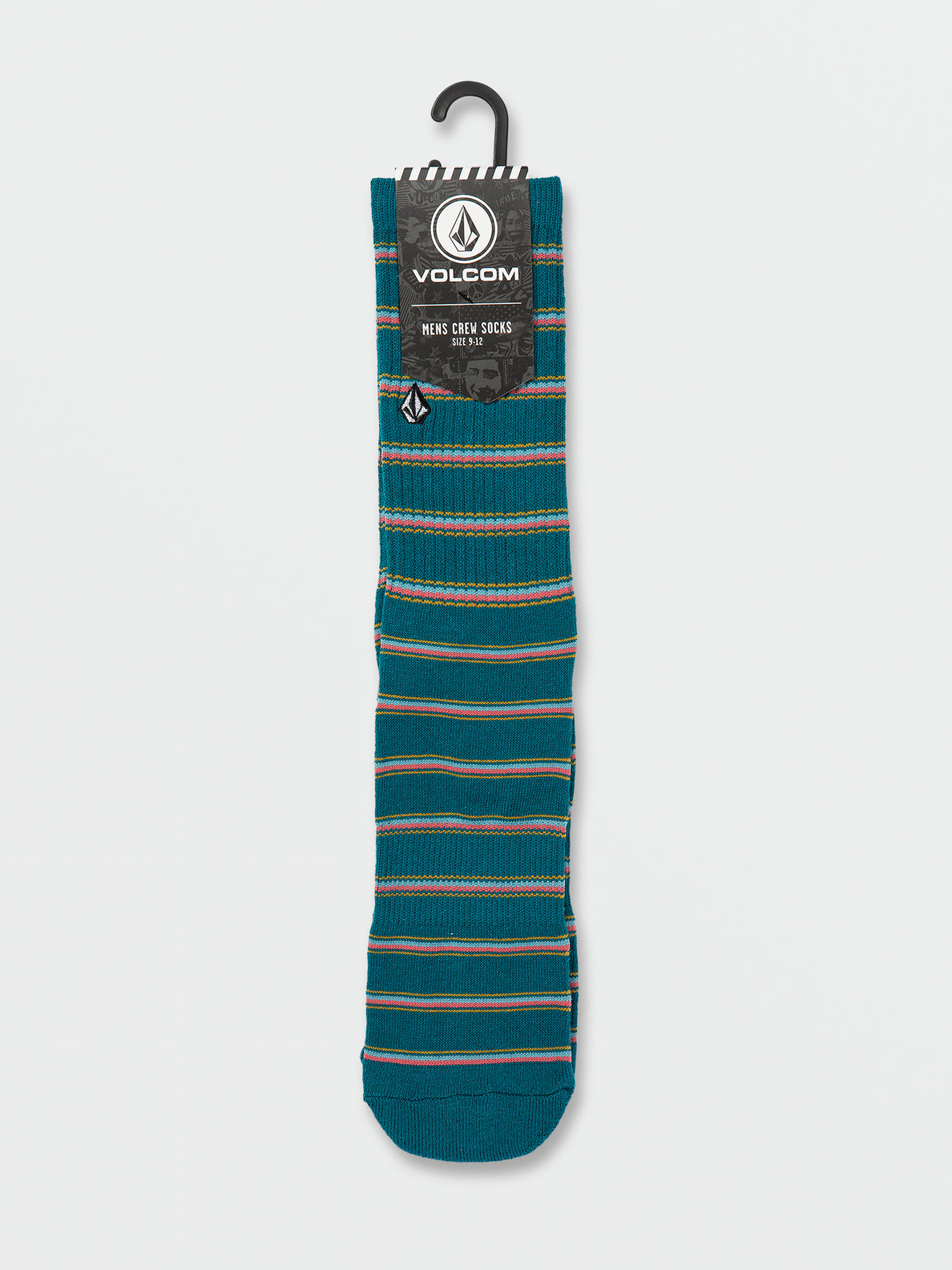 Stoney Stripes Socks - Ocean Teal (D6322301_OCT) [B]