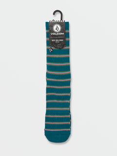 Stoney Stripes Socks - Ocean Teal (D6322301_OCT) [B]
