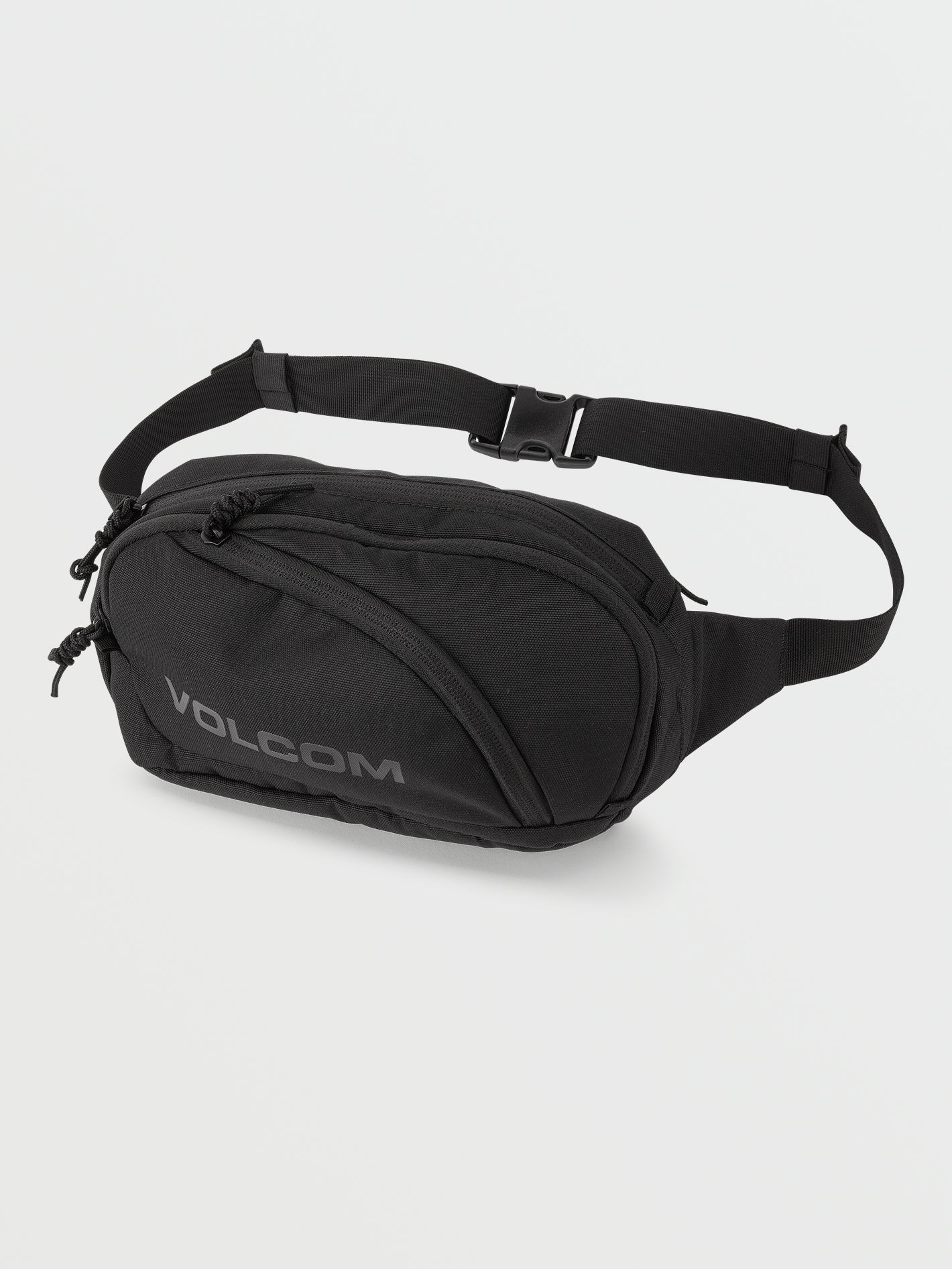 Volcom Full Size Waist Pack - Black on Black (D6512300_BKB) [F]