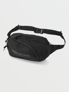 Volcom Full Size Waist Pack - Black on Black (D6512300_BKB) [F]
