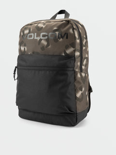 Volcom School Backpack - Rinsed Black (D6522302_RIB) [F]