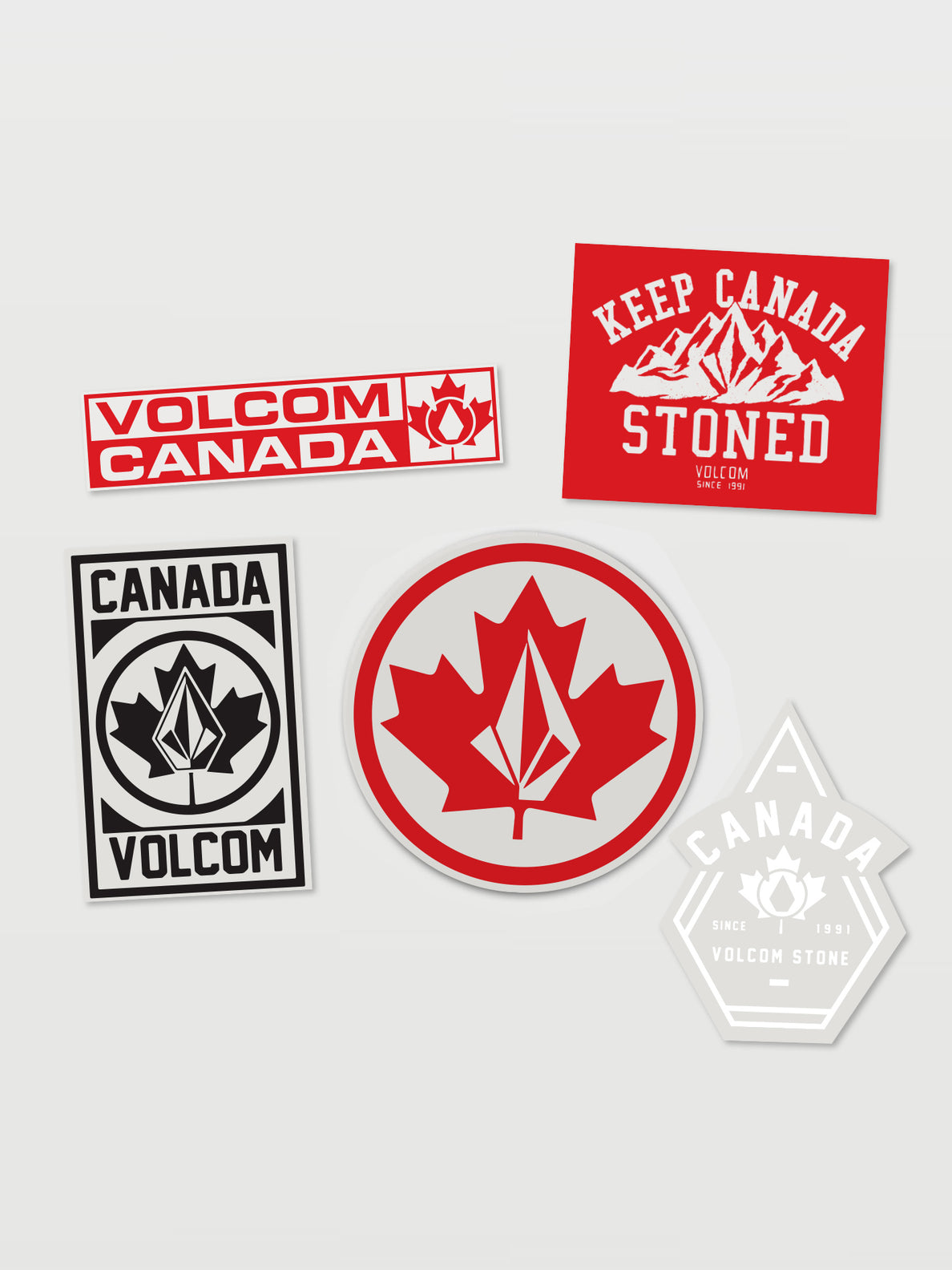 Canada Sticker Pack - Assorted Colors
