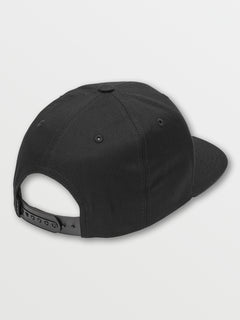 Boys Quarter Twill Hat - Black (F5512322_BLK) [B]