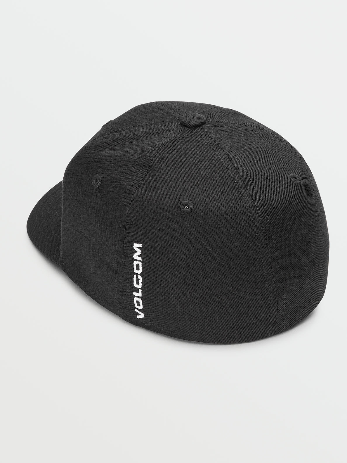 Big Boys Full Stone Xfit Hat - Black (F5532101_BLK) [B]
