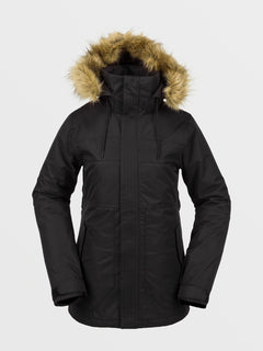 Womens Fawn Insulated Jacket - Black (H0452410_BLK) [F]
