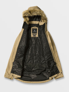 Womens Fawn Insulated Jacket - Dark Khaki (H0452410_DKA) [21]