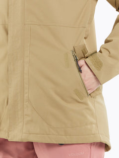 Womens Fawn Insulated Jacket - Dark Khaki (H0452410_DKA) [31]